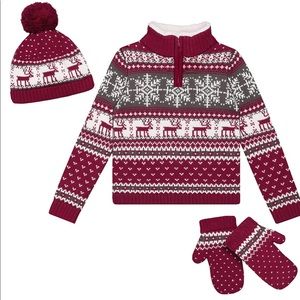 Ministry of Rascals Reindeer Jacquard Set(Size 4T)
